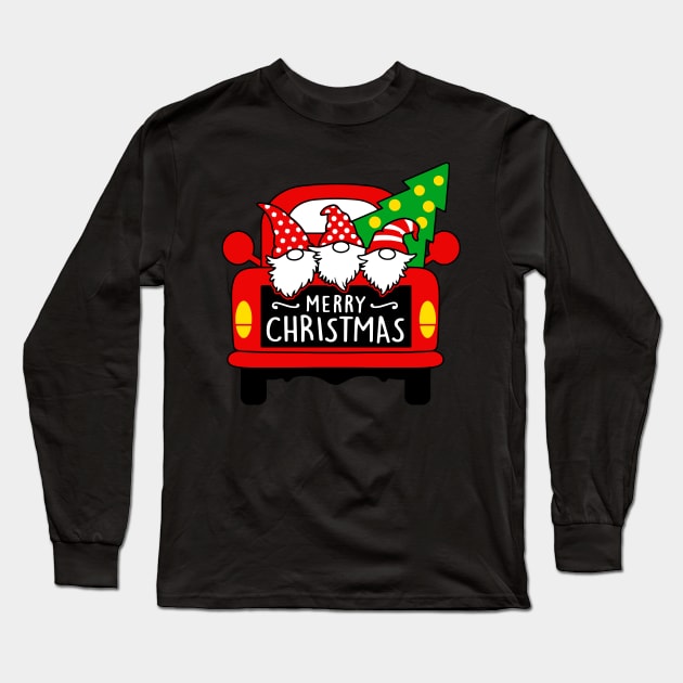 MERRY CHRISTMAS Long Sleeve T-Shirt by monami